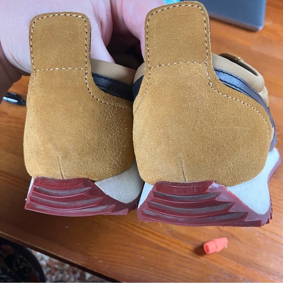 rag & bone retro running shoes in mustard black and tan EU Size 38 - Picture 14 of 15